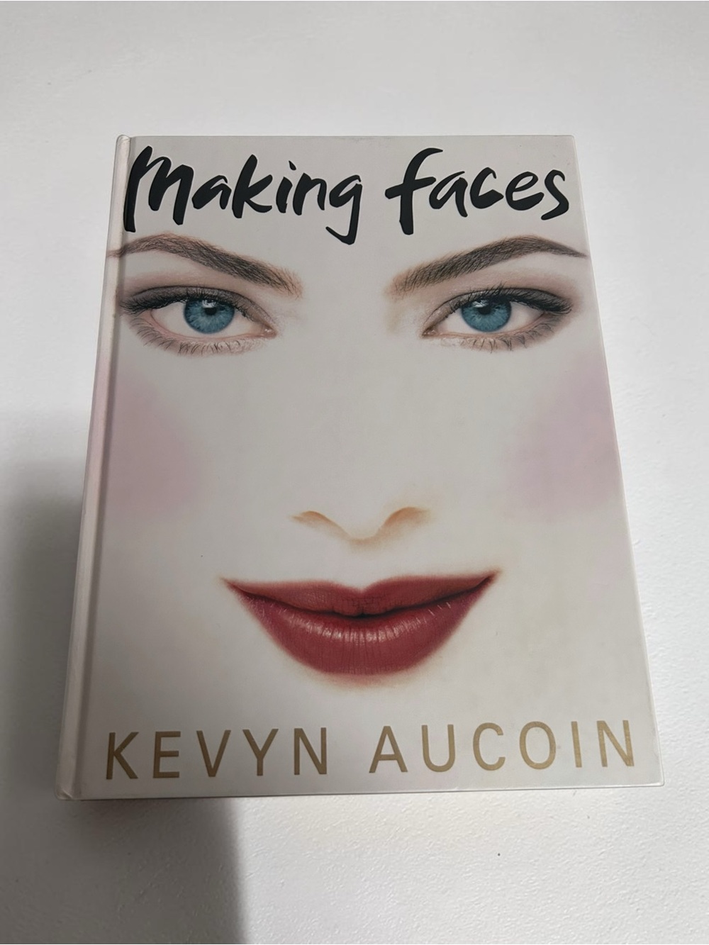 Making Faces by Kevyn Aucoin Hardcover (1997 First Edition) Vintage Makeup Book